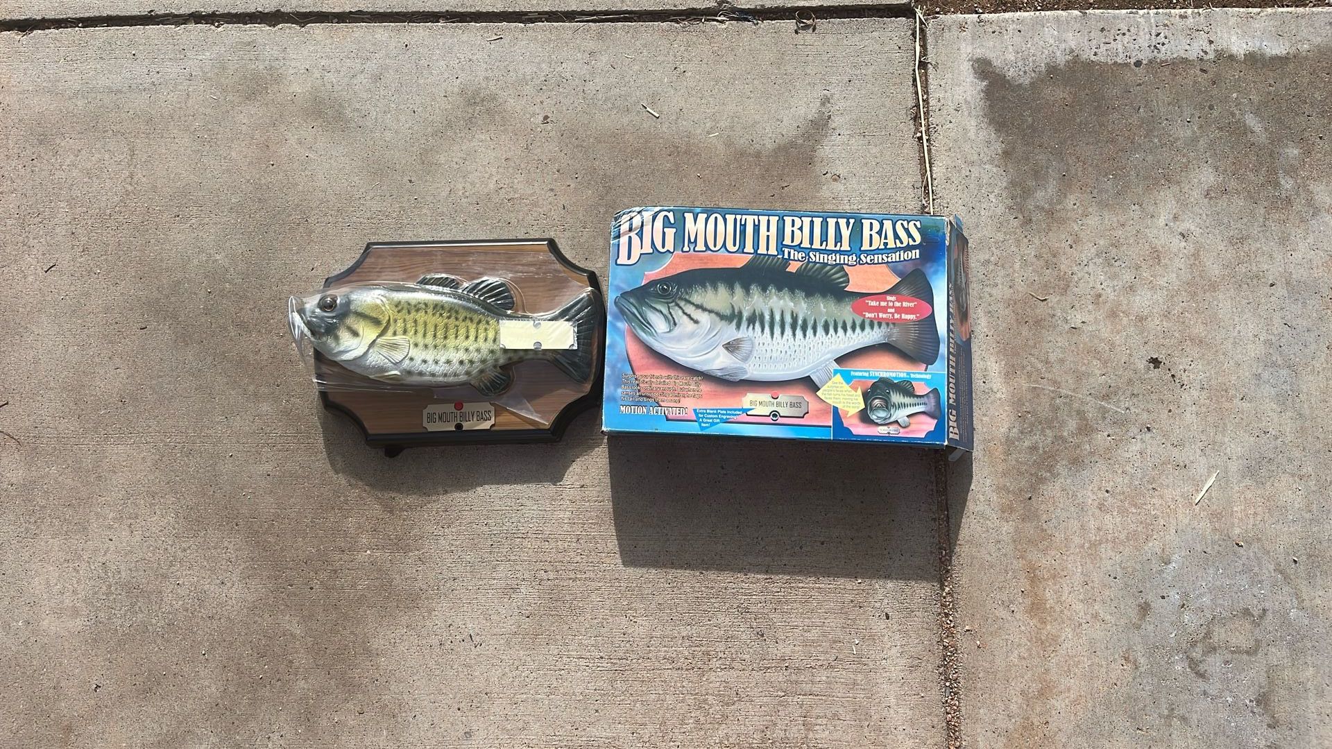 Big Mouth Billy Bass- Singing Sensation (New)