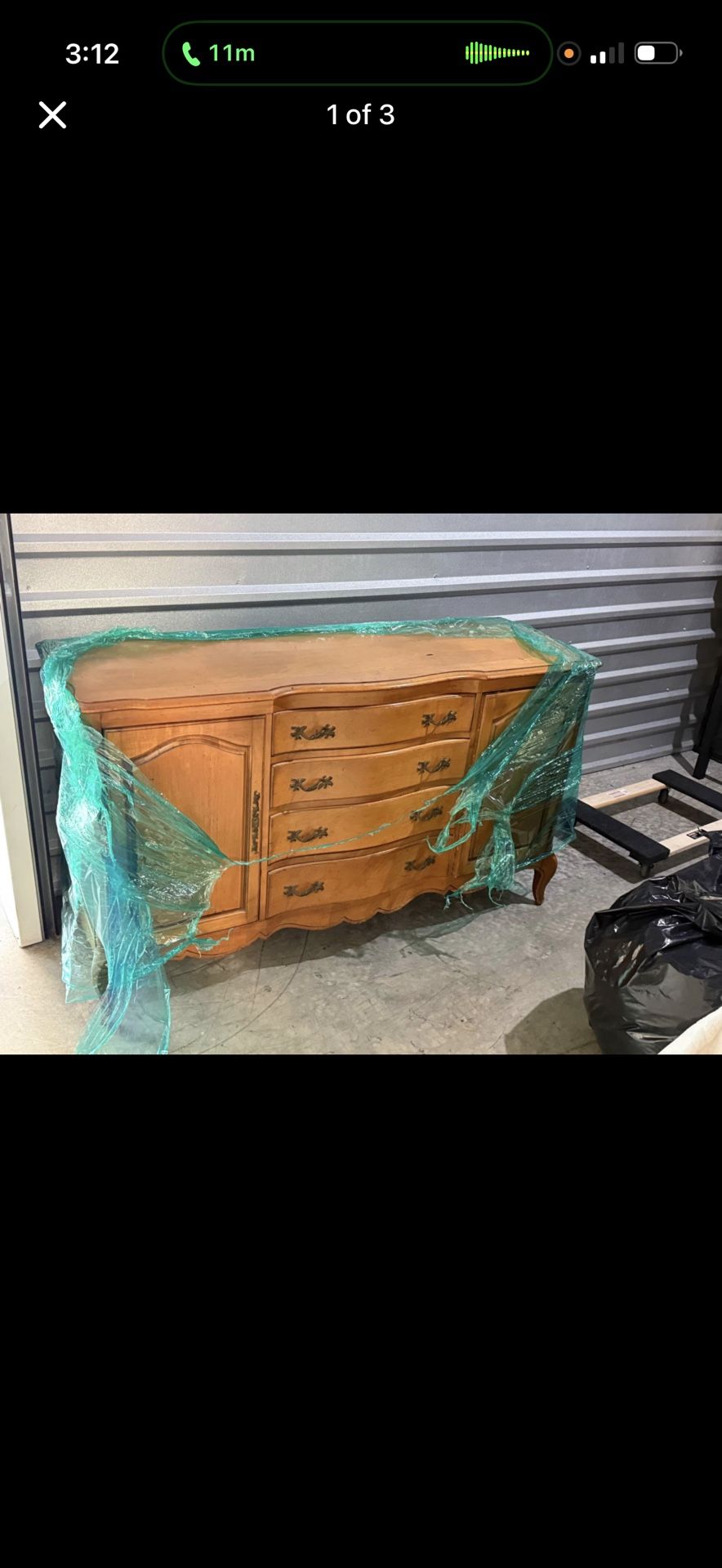 Antique Buffet Cabinet