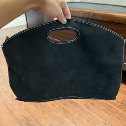 100% Suede Tote Bag 