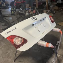 Toyota Corolla Trunk Lid