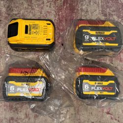 Dewalt Flexvolt Batteries