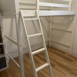 Twin Loft Bed $25