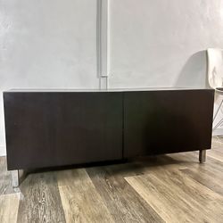 IKEA Black TV Stand / Entertainment unit