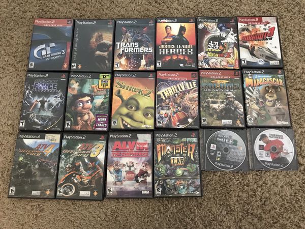 Playstation 2 Games 5 Each For Sale In Hesperia Ca Offerup