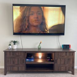 New In Box Farmhouse TV Stand