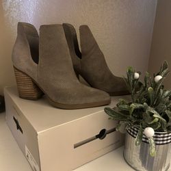 Suede Ankle Booties