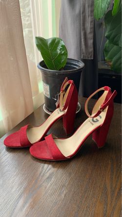 Brand new Guess Red Block Heels