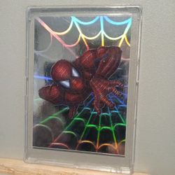 2002 Topps Spiderman Hologram ) Pick Up Only 