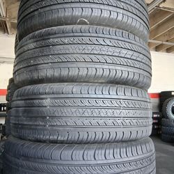 Vendo Un Set De Llantas Usadas Continental 225/50R17 En Perfectas Condiciones Las 4 Instaladas Y Balansiadas 