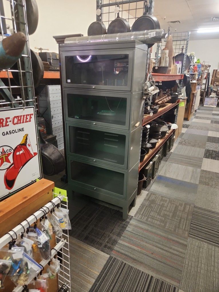 1960s Metal Bookcase Stackable 750