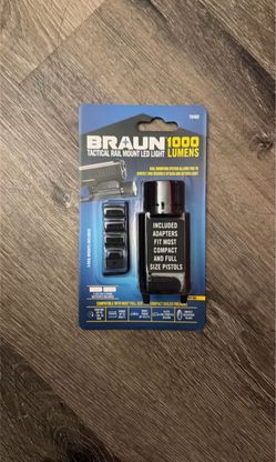 Braun 1000 Lumen LED Light