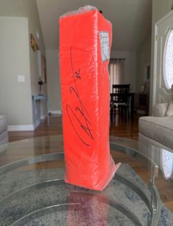SIGNED Ray Lewis Football Pylon