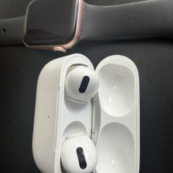 AirPods Pro 1st Gen + Apple Watch Series 5 Bundle