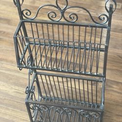 Wrought Iron Rack