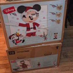 3D Mechanical Mickey And Donald