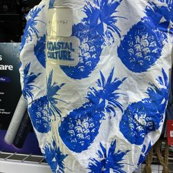 Coastal Culture Pineapple Tote Bag