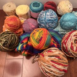 Yarn  New/Used  7 lbs  $25