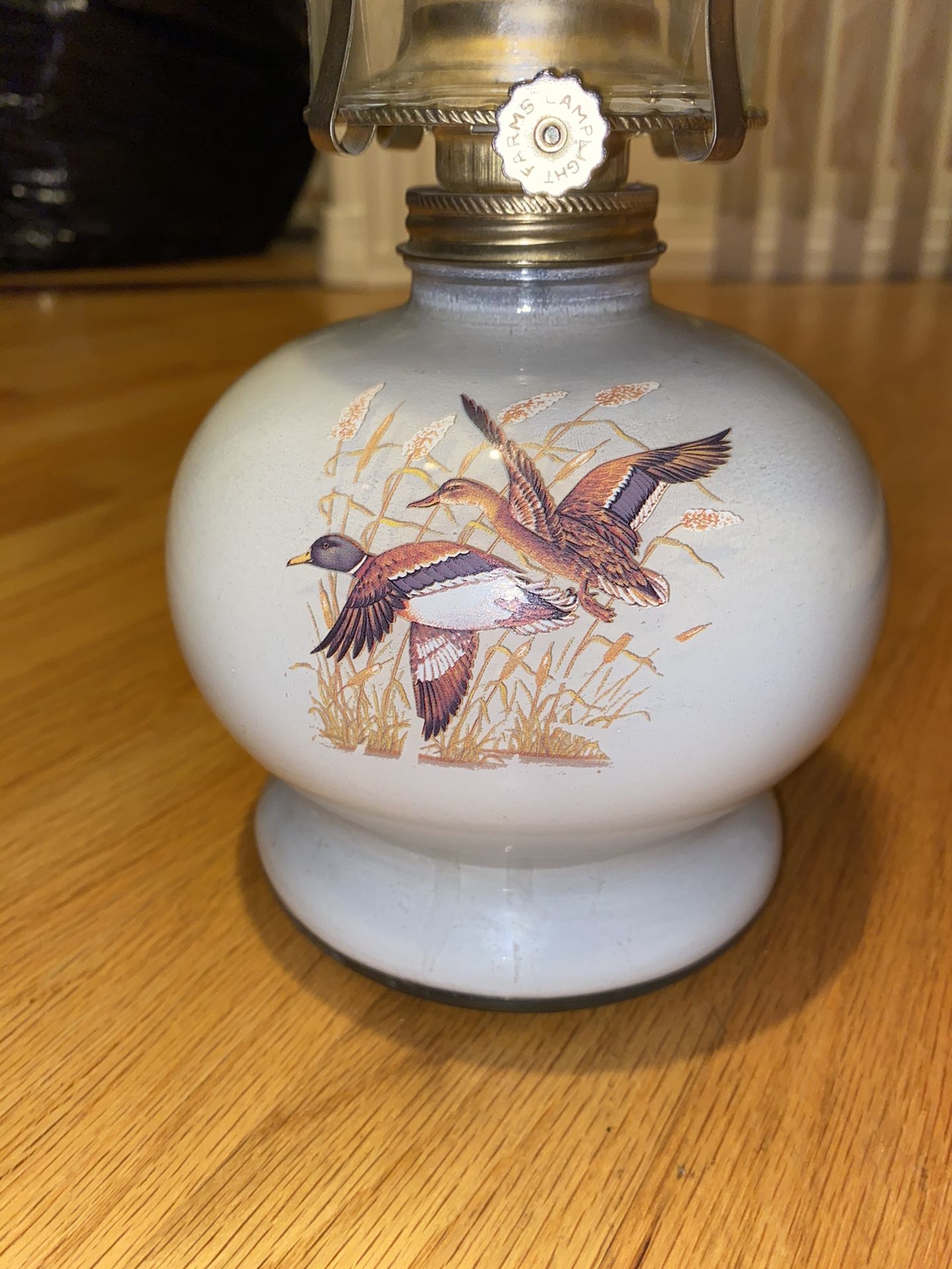 Vintage oil lamp