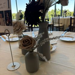 3 Grey vases - 23 Sets 