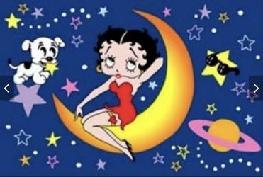 Vintage Betty Boop Rug