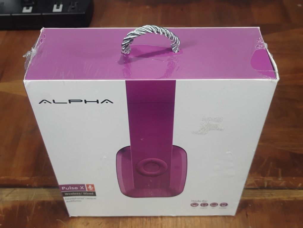 New Alpha Pulse X Bluetooth Headphones