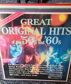 Great Original Hits Of The 50's And 60's Vinyls