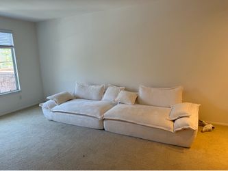 soft two-piece sofa