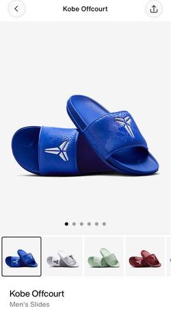 Nike Kobe Offcourt Slide Deep Royal Blue