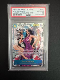 Boa Hancock (051) (Parallel) (Manga) PSA 10
