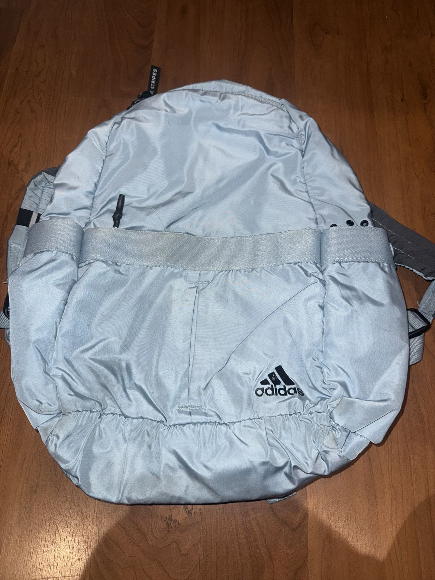 Adidas Backpack Light Blue Used