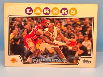 Topps 2008-09 Kobe Bryant, LeBron James #24 Base Card *heavy Damage SEE PICS