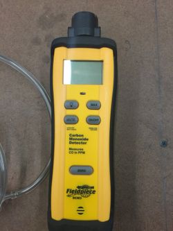 FIELDPIECE CARBON MONOXIDE TESTER