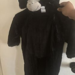 Gorilla toddler costume