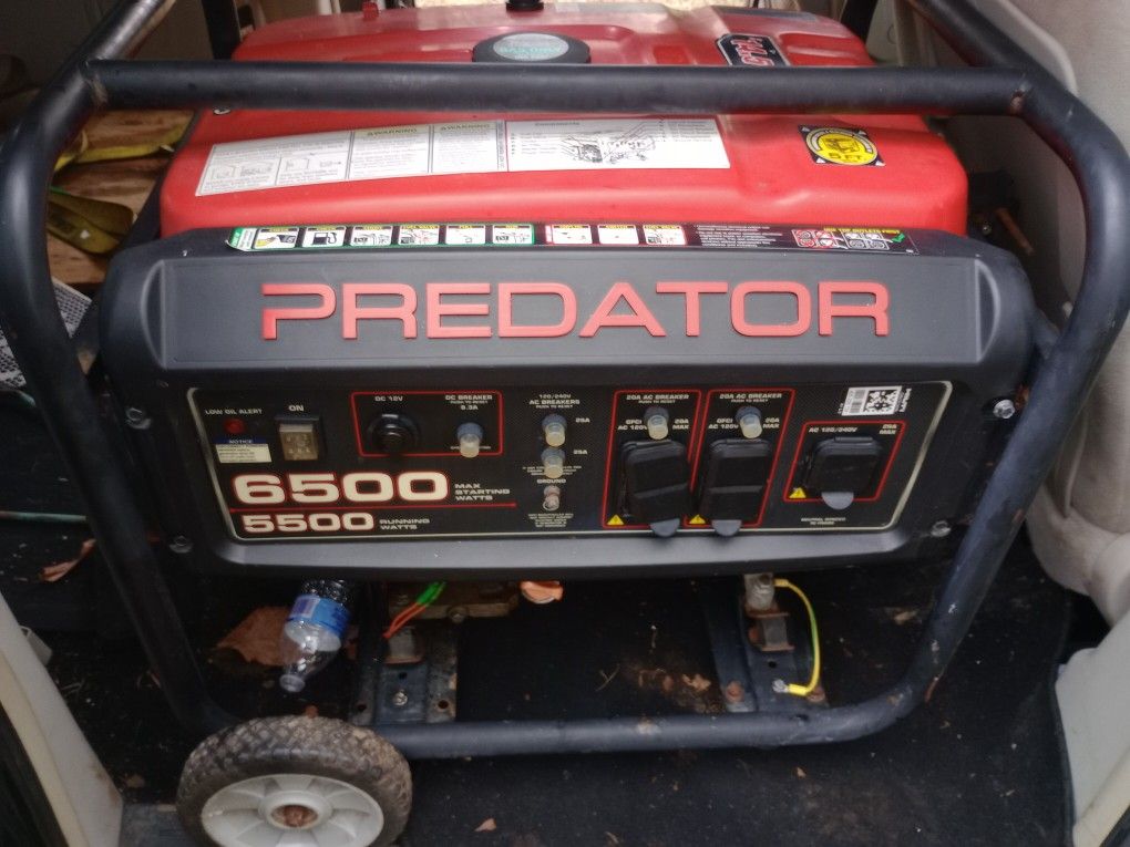 Generator 6500 Watt Predator