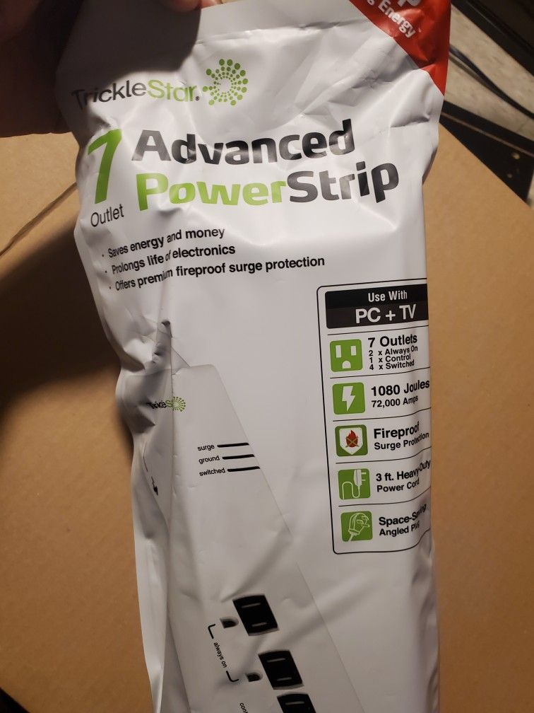 Tricklestar Advanced Powerstrip 7outlet