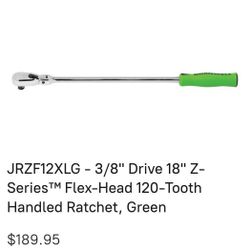 Cornwell Long Handle Flexhead Ratchet 