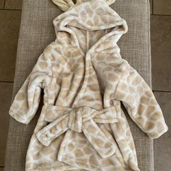 New 0-9 Months Giraffe Baby Infant Bathrobe Super Soft Clothes