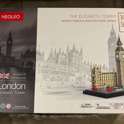 NEOLEO LONDON TOWER & Big Ben,LEGO Type Building Set