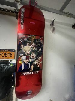 Primitive My Hero Academia Skateboard