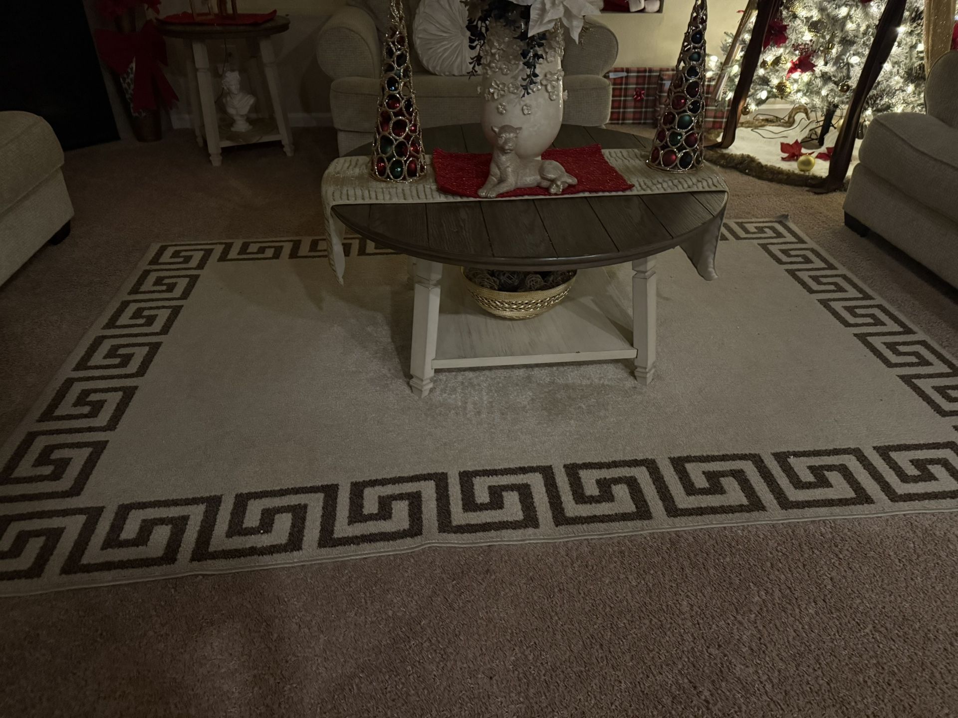 Coffee Table With Two End Tables