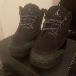 KID Air Jordan 3 Retro PS ‘Black Cat’ 2025    SIZE: 2Y