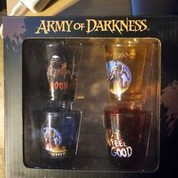 Army Of Darkness Shot Glasses