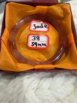 Red Jade Bangle