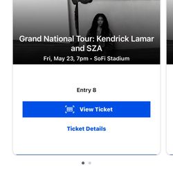 Kendrick Tickets 