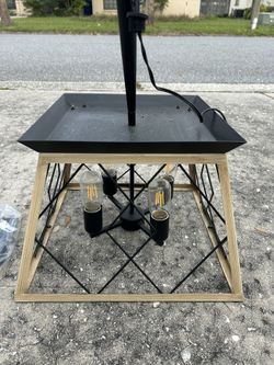 Farmhouse Metal Chandelier