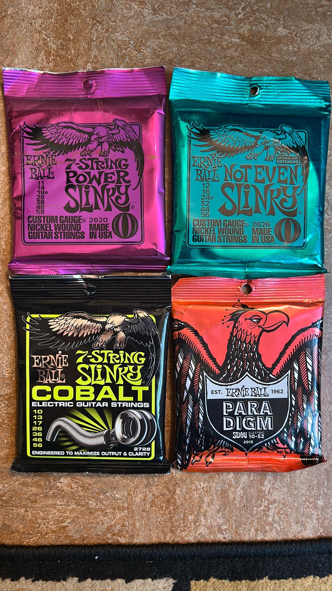 Electric & Acoustic Guitar Strings