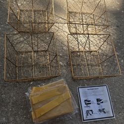 "Vintage" Metal Gift Baskets