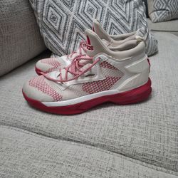 Adidas Basketball Sneakers White and Red