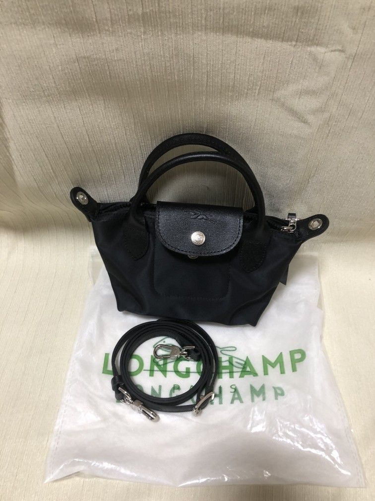 LongChamp Le Pliage Neo Mini pouch with Shoulder Strap