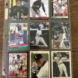 Frank Thomas Baseball Cards